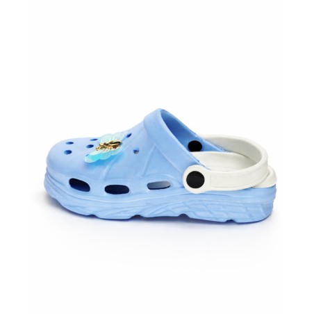 Trendy light blue women’s crocs designed for all-day comfort, style, and easy wear