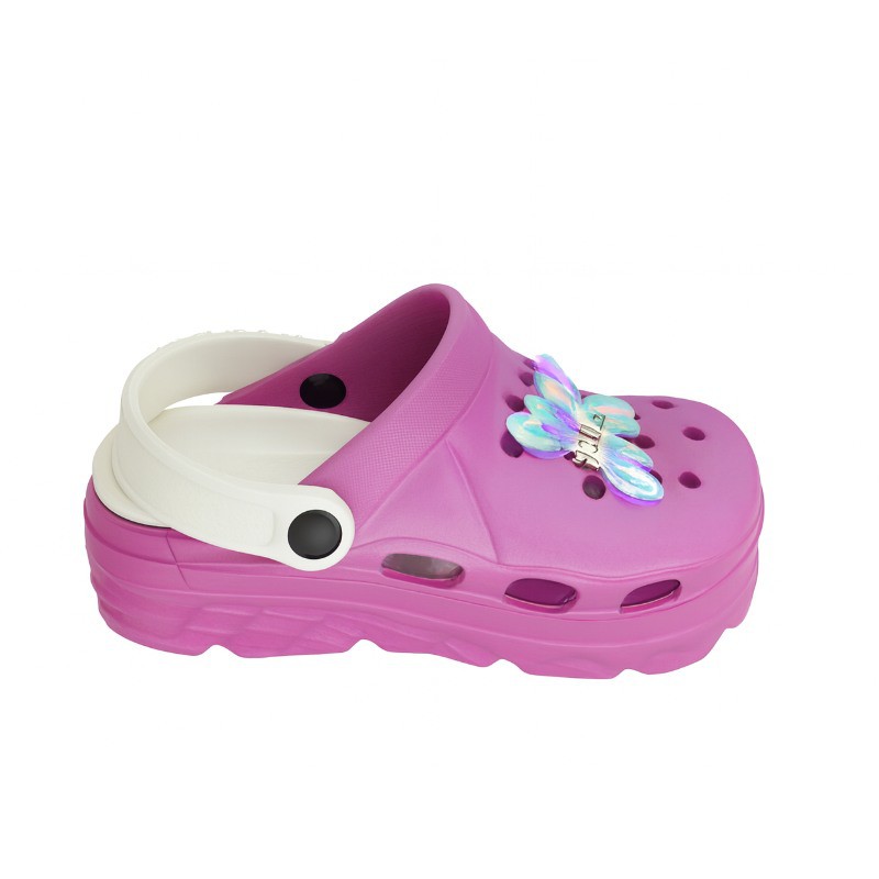 Trendy pink women’s crocs designed for all-day comfort, style, and easy wear.